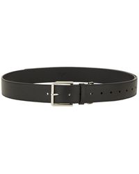 Givenchy - Long Leather Belt-Uomo - Lyst
