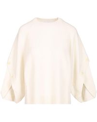 Max Mara - Oversized Wool And Cashmere Sweater Knitwear - Lyst