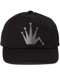 Stussy Mid-Depth Big Stock Snapback Hats in Natural for Men