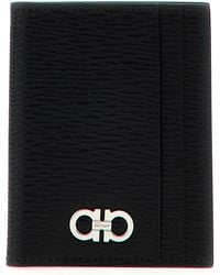 Ferragamo - 'Revival Gancio' Card Holder - Lyst