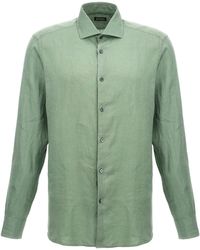Zegna - Linen Shirt - Lyst