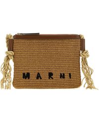 Marni - Marcel Summer Bag Borse A Tracolla Marrone - Lyst
