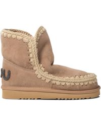 Mou - Eskimo 18 Glitter Logo Ankle Boots - Lyst