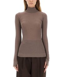 Lemaire - Turtleneck Top - Lyst