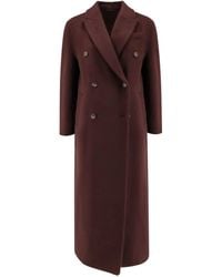 Brunello Cucinelli - Double-Breasted Cashmere Coat-Donna - Lyst