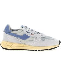 Autry - Reelwind Low Sneakers Celeste-Uomo - Lyst