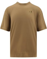 C.P. Company - T-shirt in cotone con ricamo frontale - Lyst