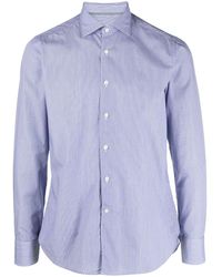 Tintoria Mattei 954 - Long-Sleeved Cotton Shirt - Lyst