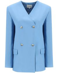 Loulou Studio - 'jalca' Double-breasted Blazer - Lyst