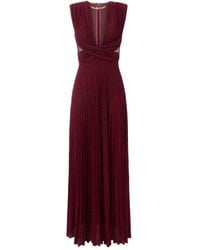 Elisabetta Franchi - Carpet Lurex Jersey Dress - Lyst