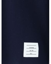Thom Browne - Long Sleeve Tee W/ 4 Bar Stripe In Milan - Lyst