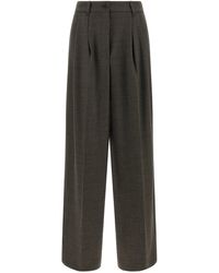 P.A.R.O.S.H. - Powo Pantaloni Marrone-Donna - Lyst