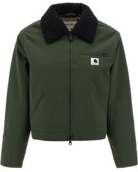 Carhartt - Newkirk Puffer Jackets Verde-Donna - Lyst