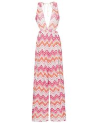 Missoni - Zigzag Woven Beach Cover-Up - Lyst