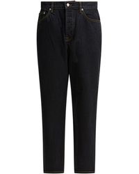 Stussy - Big Ol Jeans Nero-Uomo - Lyst