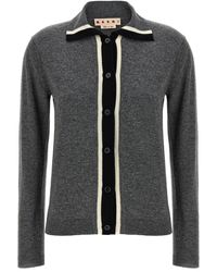 Marni - Wool Cardigan - Lyst