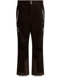 Brunello Cucinelli - Velvet Padded Pants - Lyst