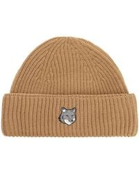 Maison Kitsuné - Wool Hat Hats - Lyst