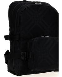 Burberry - Check Jacquard Backpack - Lyst