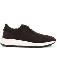 Tod's - Suede Leather Sneakers-Uomo - Lyst