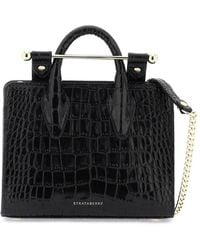 Strathberry - Nano Tote Leather Bag - Lyst