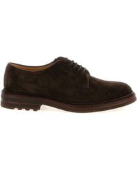 Brunello Cucinelli - Suede Derby - Lyst