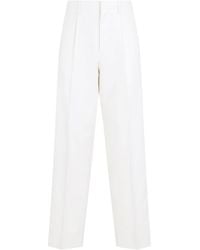 ZEGNA - Cotton Cashmere Pants - Lyst