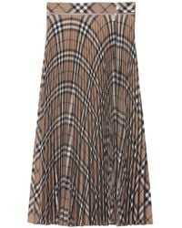 Burberry - Skirts - Lyst