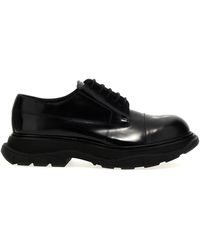 Alexander McQueen - Lace-up Leather Lace Up Shoes - Lyst