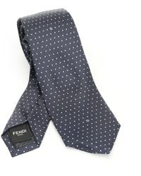 Fendi - Silk Tie Ties And Bow Ties - Lyst