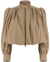 Chloé - Curled Boule Jacket - Lyst