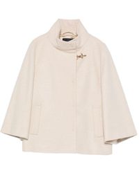 Fay - Jackets Ivory - Lyst