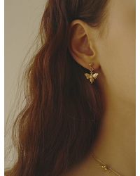 FLOWOOM Beebeed Earring - Metallic