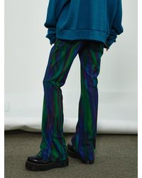 ENZO BLUES Bootcut Aurora Pants () - Green