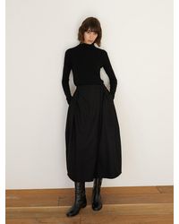 AEER Strap Skirt - Black
