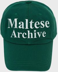 WAIKEI Maltese Archive Ball Cap - Green