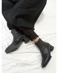 reike nen cube heel basic boots