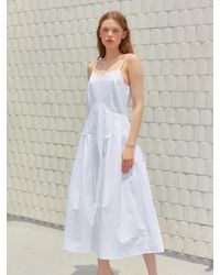 VEMVER - Pleats Detail Camisole Maxi Dress - Lyst
