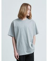 VOIEBIT 16color Premium Cotton T-shirt Grey