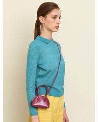 Marge Sherwood Bessette Metallic Mini Shoulder Bag