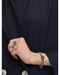 HYÈRES LOR Erite23 Tt(c) Titanium Chain Bracelet in Gray | Lyst