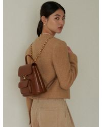 Clare V. Marcelle Backpack - Army Suede on Garmentory