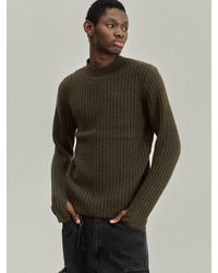 camel mock turtleneck
