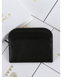 ARAC.9 Arac Modern Simple Wallet - Black