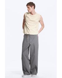 Weekday - Florian Pleated Relaxed Suiting Trousers - Lyst