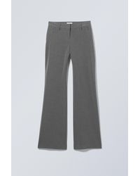 Weekday - Kate Flared Suiting Trousers - Lyst