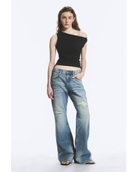 Weekday - Helix Low Rise Regular Flared Jeans - Lyst