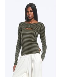 Weekday - Layered Two-Piece Bolero Singlet - Lyst