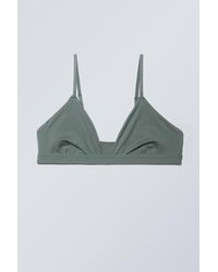 Weekday - Soft Triangle Bralette Soul - Lyst