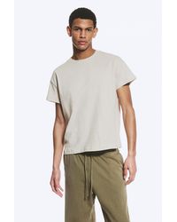 Weekday - Cap-Sleeved Boxy Cotton T-Shirt - Lyst